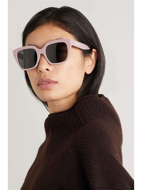 celine 56mm oversized square sunglasses|Celine oversized square sunglasses.